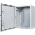 Ударостійкий корпус з АБС-пластику Аско-Укрем UBox 400x500x180мм (непрозорі дверцята)