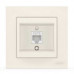 Розетка EL-BI VEGA біла комп'ютерна 1-на CAT6 RJ45 ( 510-010200-247 )