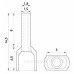 Ізольований наконечник E.Next e.terminal.stand.te.2.0.5.white 2x0,5 кв.мм білий (s4037000)