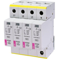 Обмежувач перенапруги ETI 002440395 ETITEC C T2 275/20 (4+0) 4p