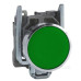 Металева кнопка Schneider Electric XB4BA31 Harmony XB4 зелена