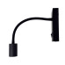 Світильник настінний Violux SNAKE USB+Type-C 5W 4200K 250Lm IP20 чорний ( 552101 )