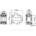 Контактор Schrack LZDC32B3 Cubico Classic 230В AC 1НВ+1НЗ 15кВт 32А 3Р