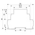 Імпульсне реле з функцією пам'ять ETI 002470007 MR-41 UNI 12-240V AC/DC (1x16A AC1)