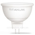 Світлодіодна лампа Titanum MR16 GU5.3 6Вт 4100K (TLMR1606534)