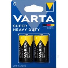 Батарейка сольова Varta Superlife C (блістер 2шт)
