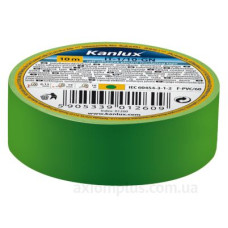 Ізоляційна стрічка KANLUX IT-1/20-GN (01274) зеленого кольору