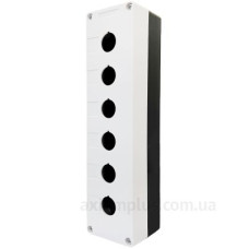 Корпус кнопкового поста Promfactor BOXP2-6 IP54 на 6 місць (BOXP2-6) Корпус кнопкового поста Promfactor BOXP2-6 IP54 на 6 місць (BOXP2-6)