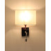 Бра, настінний світильник Nowodvorski 11785 Hotel Mood E27+LED 2x10W+2.2W 4000K IP20 світло-бежевий