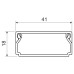 Короб KOPOS 40х20х2000мм темне дерево LHD ( LHD 40X20_TD )