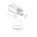 Ввід живлення Nowodvorski 8713 CTLS Power End Cap Right PE-R IP20 чорний