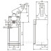 Кінцевий вимикач Promfactor FLS15M36P66