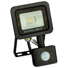 Світлодіодний прожектор Evrolight FM-01D-10 10Вт 6400К з датчиком руху (57039) Світлодіодний прожектор Evrolight FM-01D-10 10Вт 6400К з датчиком руху (57039)