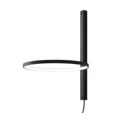 Бра, настінний світильник babich.studio Ring BC LED 1x12W 3000K/4000K 1400Lm IP20 чорний
