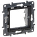 Адаптер Legrand Niloe Step 45х45мм для MOSAIC чорний (863589) Адаптер Legrand Niloe Step 45х45мм для MOSAIC чорний (863589)