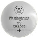 Літієва батарейка Westinghouse CR2032-BP5 Lithium таблетка CR2032 5шт у блістері