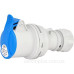 Кабельний силовий роз'єм ETI 004482000 ES-1632 IP44 (16A 230V 2P+PE)