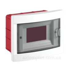 Вбудований пластиковий щит UEC ЩРВ-П-6 176х135х100мм IP40