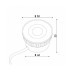 LED модуль Kloodi KDMR16 H35 7W CCT 3000K/4000K/6000K 630Lm IP20