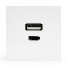 Розетка Zenit біла USB A+C 3A ( 2CLA228540N1101 )