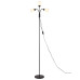 Торшер Goldlux 330673 Tulip E27 3x20W IP20 чорний