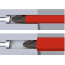 Діелектричний викрутка Wiha W35394 SoftFinish electric slimFix VDE PH 2х100 CrVMo