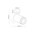 Світильник поворотний, спот TK Lighting 6910 Jet GU10 1x10W IP20 чорний Світильник поворотний, спот TK Lighting 6910 Jet GU10 1x10W IP20 чорний