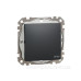Одноклавішний вимикач Schneider Electric Sedna Design SDD214101 IP44 чорний Одноклавішний вимикач Schneider Electric Sedna Design SDD214101 IP44 чорний