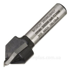 V-подібна пазова фреза Bosch Std S8/D16/L16/90°