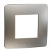Одномісна рамка Schneider Electric Unica New NU280255M матова хром/білий Одномісна рамка Schneider Electric Unica New NU280255M матова хром/білий