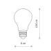 Лампа LED Nowodvorski Bulb E27 1x7W 3000K 800Lm IP20 ( 10587 )