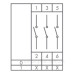 Кулачковий перемикач EMAS PSA025AK331S ON-OFF (0-1) 25А