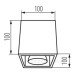 Точковий світильник Downlight Kanlux Algo GU10 CL-W (27032) білий