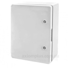 Удароміцна шафа ADAL PANO MD9005 350х500х190мм ABS з монтажною панеллю IP65