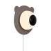 Бра, настінний світильник Nordlux 2312951018 Bruna Bear E14 1x25W IP20 коричневий
