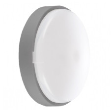 Світильник LED Violux ДББ ATOM UA MW sensor 22W 5000K IP44 сірий ( 243382​ )