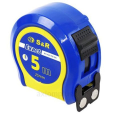 Рулетка S&R Exact 5мх25мм з магнітним гачком (422705025)
