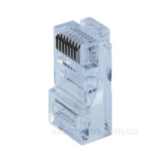 Конектор GEAR RJ-45 cat.5e UTP 8P8C (100 шт.) Конектор GEAR RJ-45 cat.5e UTP 8P8C (100 шт.)