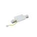 Ввід живлення Nowodvorski 10227 Profile Recessed Power Straight Connector IP20 білий