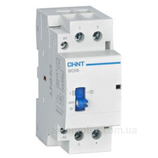 Модульний контактор Chint NCH8-40M/20 AC 220-240В з ручним управлінням (257436)