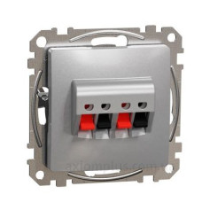 Аудіорозетка Schneider Electric Sedna Design & Elements алюміній SDD113411 Аудіорозетка Schneider Electric Sedna Design & Elements алюміній SDD113411