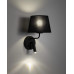 Бра, настінний світильник TK Lighting 11392 Maja E27+G9 1+1x15W+8W IP20 чорний