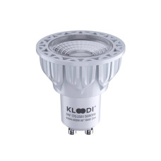 Світлодіодна лампочка Kloodi KDGU10-QL 5WCOB 4K 60D WH DIM GU10 450Lm IP20