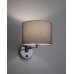 Бра, настінний світильник Nowodvorski 11788 Hotel Mood E14 1x10W IP20 сірий