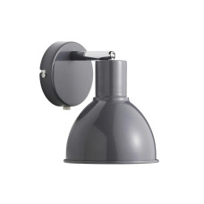 Бра, настінний світильник Nordlux 45841050 Pop E27 1x18W IP20 сірий