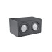 Точковий світильник Goldlux 313140 Hadar Q2 GU10 2x10W IP20 чорний