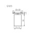 Точковий світильник Kanlux 29313 Chiro GU10 1x10W IP20 чорний