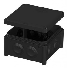 Коробка розподільча PLANK 100х100х50 чорна IB006 IP55 ( PLK6506550 )