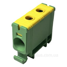Клема Promfactor FT 1Р Cu:2.5-50мм²/ Al:6-50мм² жовто-зелена FT1050G Клема Promfactor FT 1Р Cu:2.5-50мм²/ Al:6-50мм² жовто-зелена FT1050G