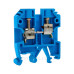 Набірна клемна колодка E.Next e.tc.din.pro.4.blue на DIN-рейку синя (p049024)